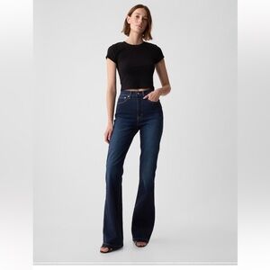 Gap 70s High Rise Flare Jeans
